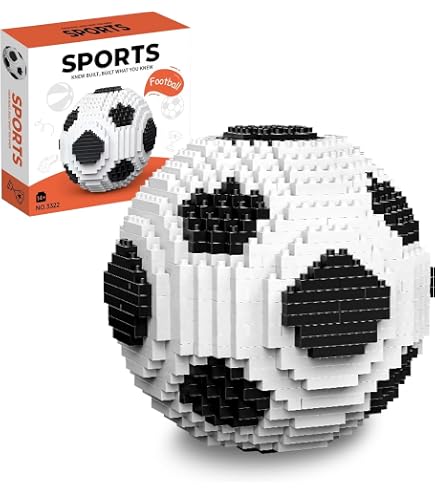 Amazon.co.jp: サッカーフィールドビルディングブロックセット